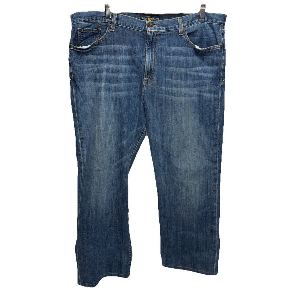 Lucky Brand 367 Vintage Boot Cut Bootcut Jeans Mens Size 40x28 Blue Fade
